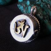 Handmade Tibetan Pendant Buddhist OM Pendant