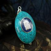 Handmade Tibetan Pendant Turquoise Pendant