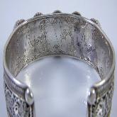 Handmade Tibetan Sterling Silver Turquoise Bracelet