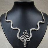 Handmade Tibetan Sterling Surpent Necklace