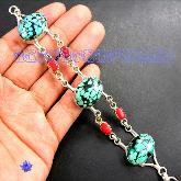 Handmade Tibetan Turquosie Coral Bracelet