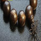 Indian Agarwood Mala Bracelet Agarwood Beads Wrist Mala