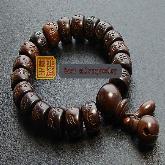 Jujube Tibetan Wrist Malas Buddhist Prayer Beads Bracelet