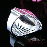 Nepalese Silver Ring Handmade Tibetan Moonstone Ring