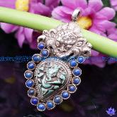 Old Tibetan Handmade Dragon Buddha Pendant