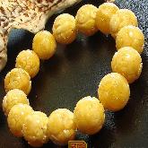 Tibetan 14MM Mila Dragon Mala Bracelet Buddhist Prayer Beads Bracelet