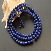 Tibetan Buddhist Lapis Lazuli 108 Prayer Beads Tibetan Malas