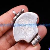 Tibetan Handmade Gau Box Pendant Tibetan Coral Pendant