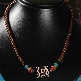 Tibetan Handmade Necklace Tibetan Leather Necklace