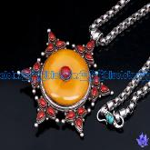 Tibetan Handmade Old Mila Necklace