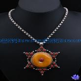 Tibetan Handmade Old Mila Necklace