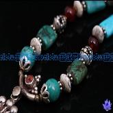 Tibetan Handmade Turquoise Coral Necklace