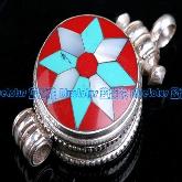 Tibetan Handmade Gau Pendant