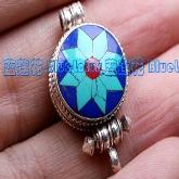 Handmade Tibetan Gau Pendant