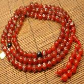 Tibetan Handmade Prayer Beads Carnelian Tibetan Malas Tibetan Malas