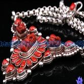 Tibetan Handmade Red Coral Buddha Necklace