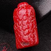 Tibetan Handmade Red Coral Sakyamuni Buddha Pendant