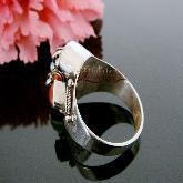 Tibetan Handmade Ring Sterling Silver Dorje Ring