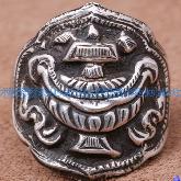 Tibetan Handmade Ring Tibetan Buddhist Babao Symbol Ring