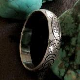 Tibetan Handmade Ring Tibetan Dragon Carved Ring