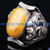 Tibetan Handmade Ring Tibetan Sterling Silver Mila Ring