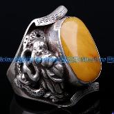 Tibetan Handmade Ring Tibetan Sterling Silver Mila Ring