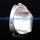 Tibetan Handmade Ring Tibetan Sterling Silver Mila Ring