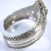 Tibetan Handmade Sterling Bracelet Gulosity Bracelet