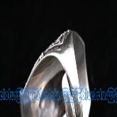 Tibetan Handmade Sterling Silver Crystal Sakyamuni Ring