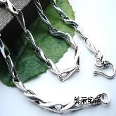 Tibetan Handmade Sterling Silver Necklace