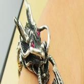 Tibetan Handmade Tibetan Dragon Bracelet for Men