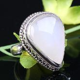 Tibetan Moonstone Ring Tibetan Handmade Ring
