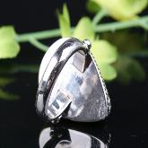 Tibetan Moonstone Ring Tibetan Handmade Ring