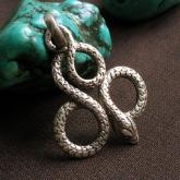 Tibetan Pendant Handmade Tibetan Serpent Pendant