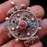 Tibetan Prayer Gau Pendant Tibetan Handmade Pendant