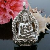 ndmade Tibetan Buddha Amulet Pendant - Sakyamuni