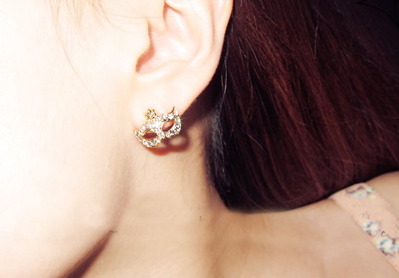 Punk Mask Earrings Punk Mask Earrings