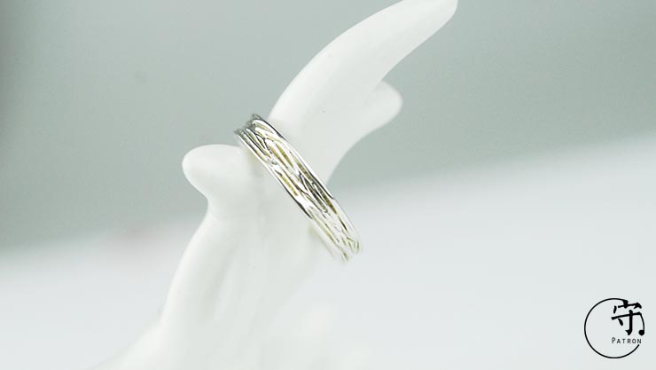 Original Natural Bark Texture Ring Handmade Sterling Silver Original Natural Bark Texture Ring Handmade Sterling Silver