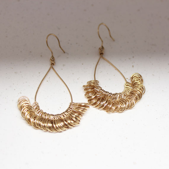 Handmade 14K Gold Filled Earrings Handmade 14K Gold Filled Earrings