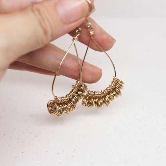 Handmade 14K Gold Filled Earrings Handmade 14K Gold Filled Earrings