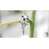 Vintage Cute Cat Handmade Thai Silver Women Open Rings