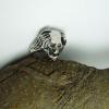 Titanium Steel Skull Men And Women Punk Retro Single Ring