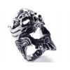 Men Titanium Steel Punk Skull Ring