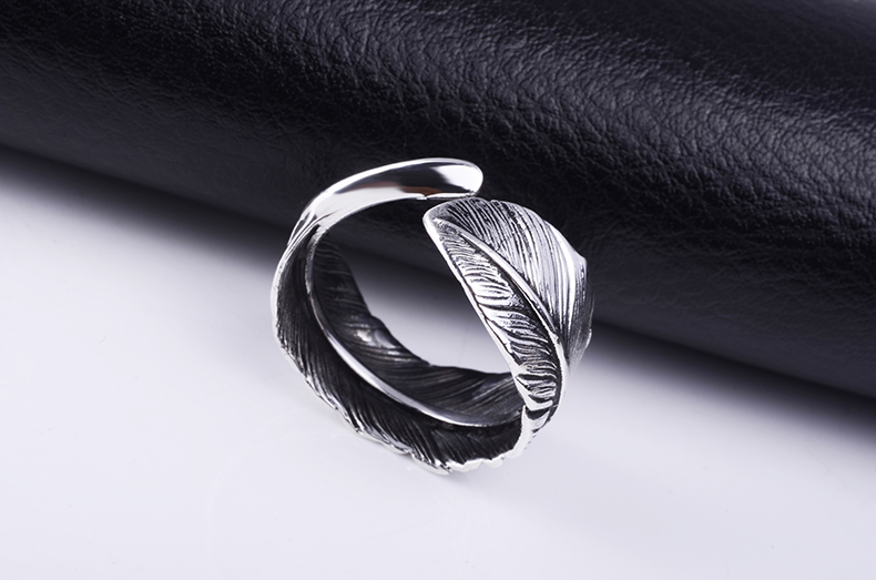 925 Silver Feather Ring 925 Silver Feather Ring