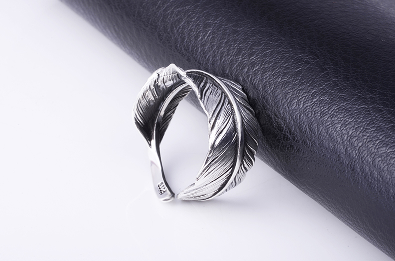 925 Silver Feather Ring 925 Silver Feather Ring