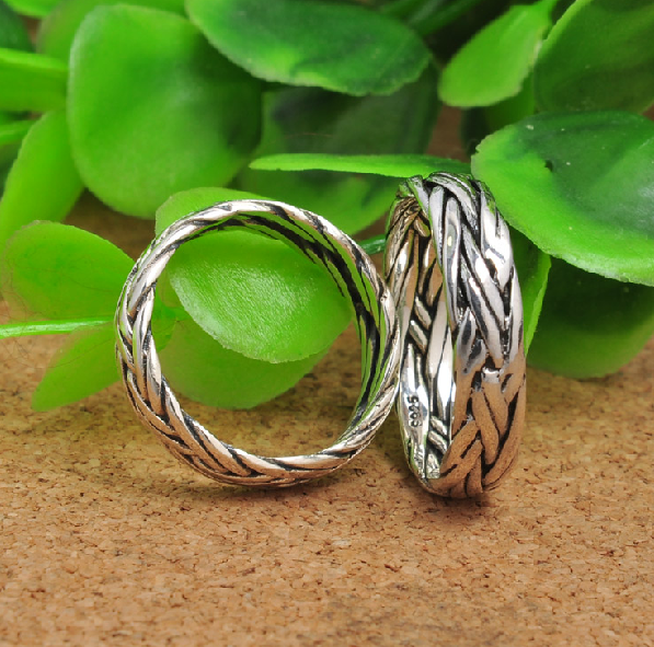 Men And Women 925 Silver Couple Rings Men And Women 925 Silver Couple Rings