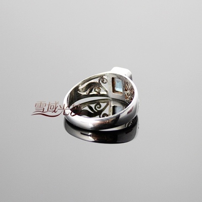 Nepal Handmade 925 Sterling Silver Topaz Ring Nepal Handmade 925 Sterling Silver Topaz Ring