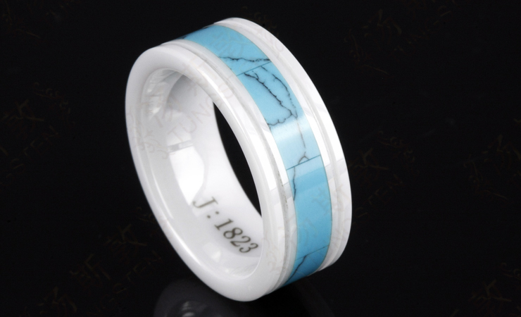 Space porcelain Turquoise Ring Space porcelain Turquoise Ring