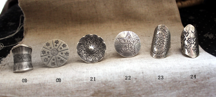 New Nepal Handmade Sterling Silver Rings Series A New Nepal Handmade Sterling Silver Rings Series A