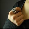 Men 925 Silver Dragon Ring